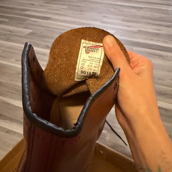 Red Wing Beckman Boots 9016 Cigar Featherstone Size 12D - Picture 5 of 8
